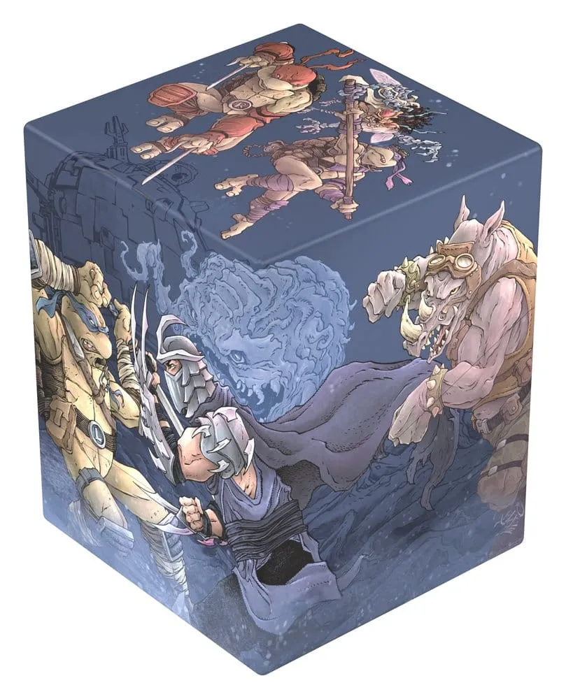 Ultimate Guard RTE Boulder 100+ Magic: The Gathering | Teenage Mutant Ninja Turtles (76 x 75 x 98.5 mm) - Technodrome Battle